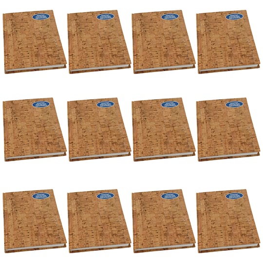 12 Pack: Cork Sketchbook by Artist’s Loft™